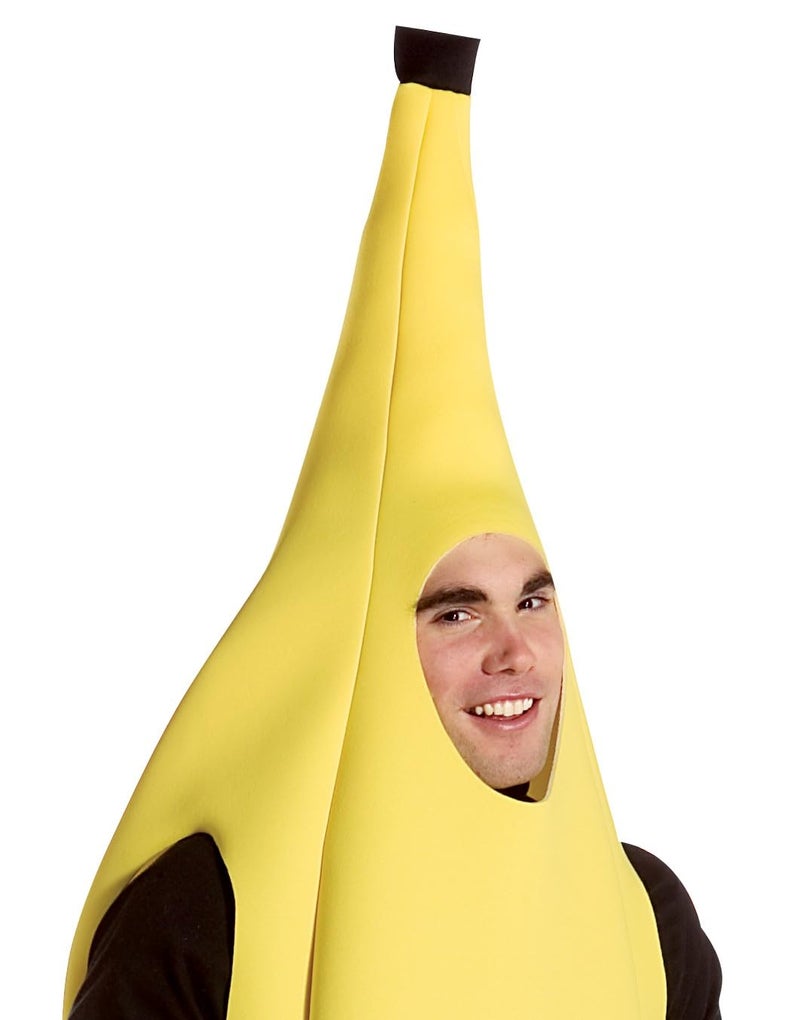 Rasta Imposta mens Banana Deluxe Adult Sized Costumes, Yellow, One Size US, (GC7102) - Image 3